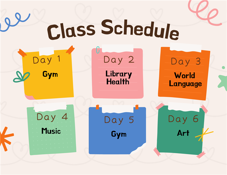 Daily Schedule